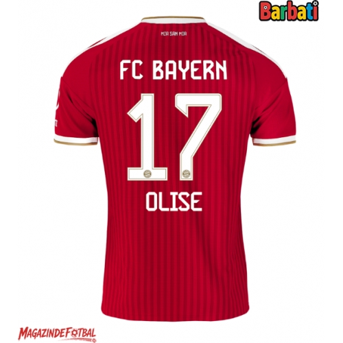 Bayern Munich Michael Olise #17 Tricou Fotbal Replică 2026-27 Barbati Acasa Bayern Munich Michael Olise #17 Tricou Fotbal Replică 2026-27 Barbati Acasa
